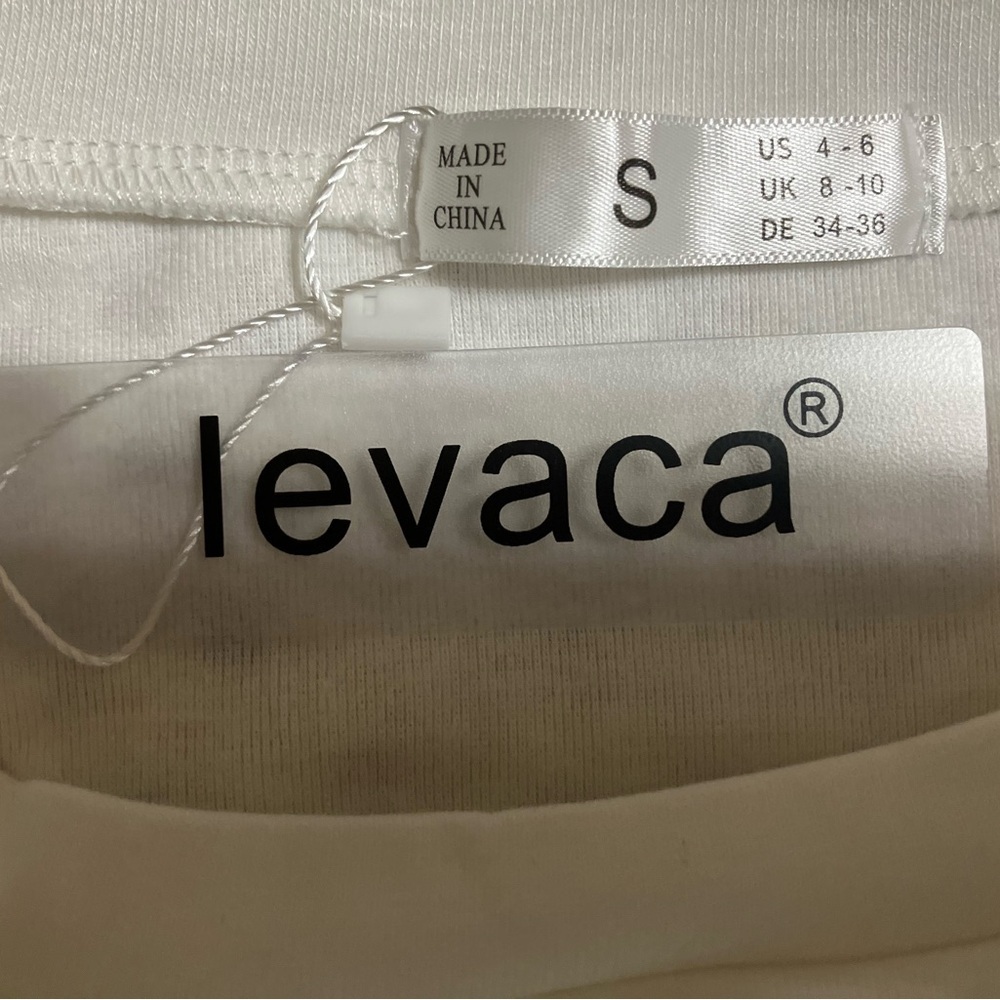 White Long Sleeve Women's Top - Picture 2 of 8